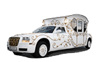 Лимузин карета на свадьбу и микроавтобусы